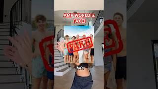 Ashton Hero EXPOSED the Amp World! (Amp World is FAKE) #shorts