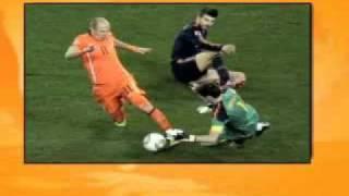 Top 5 moments Of the world cup 2010 Finals Spain vs Netherlands