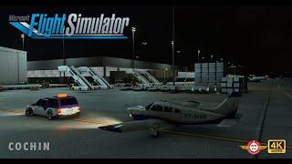 microsoft flight simulator 2020 4K! Chennai to Cochin! Piper Arrow #msfs 2024.#flightsim