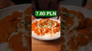 Inflacyjny Butter Chicken!  #coocharz #butterchicken #kurczak #przepisy #obiad #shorts #curry