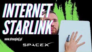 Internet satelitarny Starlink od SpaceX jak działa? Rozkładania, konfiguracja urządzenia i unboxing