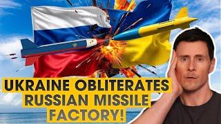 Ukraine DESTROYS HUGE RUSSIAN Missile Factory!