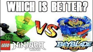 NINJAGO vs BEYBLADE!