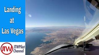 Beautiful Las Vegas Approach and Landing Rwy 19R