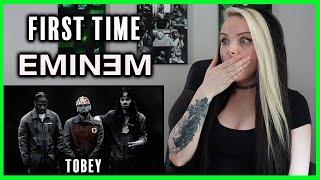 FIRST TIME listening to EMINEM - Tobey  feat. Big Sean & BabyTron [Official Music Video] REACTION