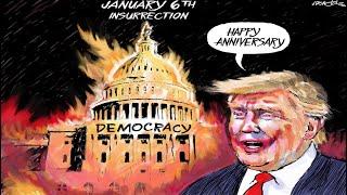 JANUARY 7 - Hilarious American Political Cartoon | Breaking News | USA Politics Trump Satire