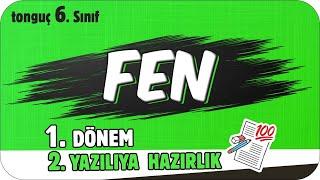 6.Sınıf Fen 1.Dönem 2.Yazılıya Hazırlık  #2025