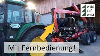 Kranwagen STEPA M14 mit Funkbedienung, mit John Deere #wildaufwald