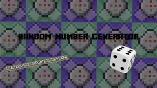 Make a Random Number Generator in Minecraft 1.16.4! | Minecraft commands tutorial 1.16.4