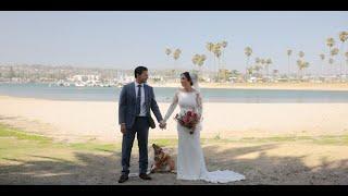 Wedding at Tower Beach Club | San Diego, California | Tina + Felix