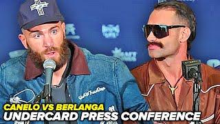 Caleb Plant vs Trevor McCumby FULL HEATED UNDERCARD Press Conference & FACE OFFS