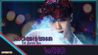 MOONBIN & SANHA (ASTRO) 'WHO' - Full Screen Time Distribution [Color Coded]