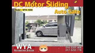 DC Motor Sliding Auto Gate Model ：wya-1000 #sliding #autogate #murah #autogatemurah #autogatesystem