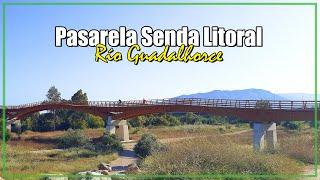  The LONGEST Walking BRIDGE in Europe! La Senda Litoral del Guadalhorce, Málaga, SPAIN