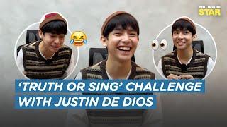 Justin De Dios takes on ‘Truth or Sing’ Challenge with The Philippine STAR