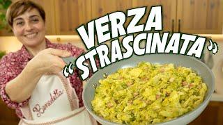 CABBAGE STRASCINATA Easy Recipe - Homemade by Benedetta