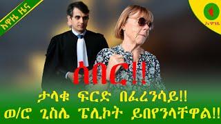 Alemneh Wasse ሰበር!! ታላቁ ፍርድ በፈረንሳይ!!ወ/ሮ ጊስሌ ፔሊኮት ይበየንላቸዋል!!