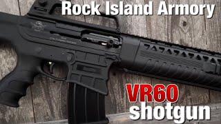 Rock Island Armory brings us an AR-style, box fed shotgun with attitude!