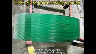 CNC glass processing center