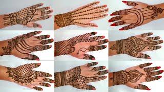 Top 10 Easy Simple Eid Special Stylish Mehndi Design| Mehandi back hand| आसान मेंहदी डिजाइन