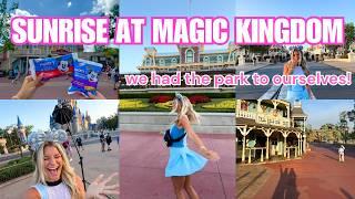 Disney Vlog: Magic Kingdom at Sunrise +  Hollywood Studios