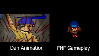 FNF TWIDDLEFINGER Part 4 | Game/Cover x FNF Animation Comparison