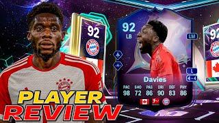 92 FANTASY FC ALPHONSO DAVIES PLAYER REVIEW - EA FC 25 ULTIMATE TEAM