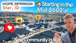 Luxury Homes in Hope Springs for Sale in Star, Idaho with Tresidio Homes