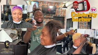 CELEBRITY BARBER haircut tutorials THE HAIRCUT KING Ep 2