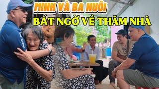 Gia Đình Quá Vui Mừng Khi Minh Và Ba Nuôi Bất Ngờ Về Thăm Nhà