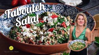 Tabouleh | Couscous Salat mit viel Petersilie | Felicitas Then