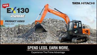 Tata Hitachi EX130 PRIME (90 Seconds)