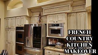 SNEAK PEEK FRENCH COUNTRY KITCHEN MAKEOVER