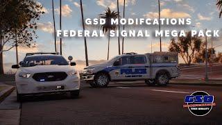 2023 Federal Signal Mega Pack | Models By : GSD Modifications | 4K