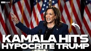 IHIP News: Kamala Hits Hypocrite Trump