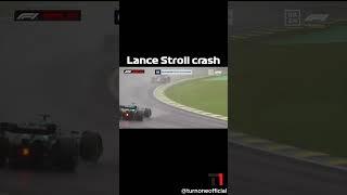 Stroll crash in Q2 Brazil 2024