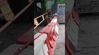 도심속 올드철교 남영역 철교을 보수공사하네요
