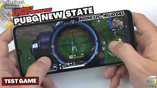 Redmi 12C test game PUBG New State | Helio G85