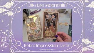 Retro Impression Tarot ~ Deck Unboxing