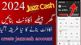 jazz cash account banane ka tarika | jazz cash account banane ka tarika 2024 | jazzcash new account