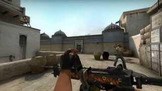 CS GO: StatTrak Negev Bratatat Factory New Showcase