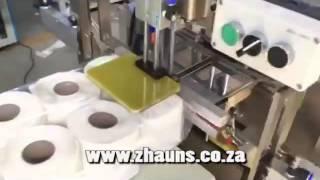 Toilet Roll packaging machine semi auto