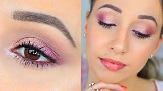 Easy Purple Smokey Eye Tutorial | Essence Disney Jasmine Palette