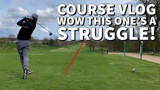 1 Handicap Golfer Struggling | Course VLOG | Real Golf | 12 Holes Part 1 of 2