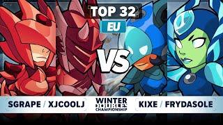 Sgrape & xJcoolJ vs KiXe & FryDasOle - Top 32 - Winter Championship 2024 - EU 2v2