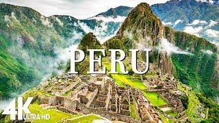 FLYING OVER PERU (4K UHD) - Relaxing Music Along With Beautiful Nature Videos - 4K Video HD