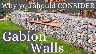 Gabion Retaining Walls (INEXPENSIVE & SUPER COOL)