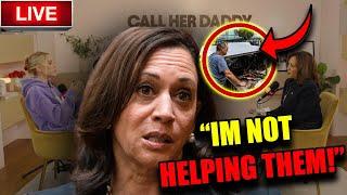 Kamala Harris ERUPTS After GETTING PRESSED For RECORDING S*X Podcast As Hurricane Victims SUFFER