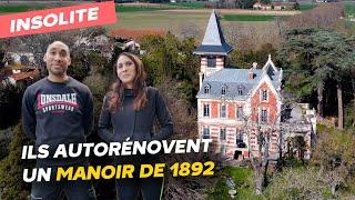 Ce couple restaure seul un manoir à l'abandon depuis 20 ans (Feat @lepetitmanoir1892)