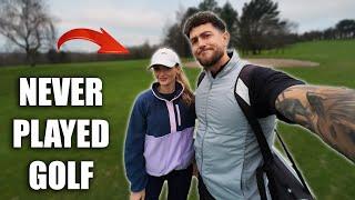 My Girlfriend Caddies For Me! (Chooses Every Shot)